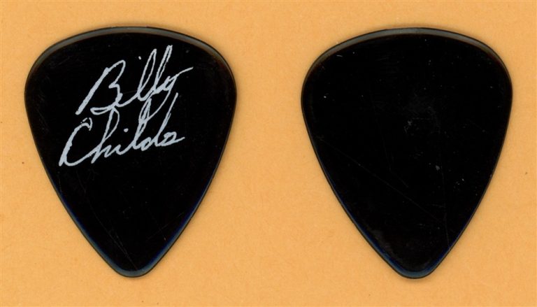 Britny Fox Billy Childs Vintage Guitar Pick - 1988 US Tour - Misprint
