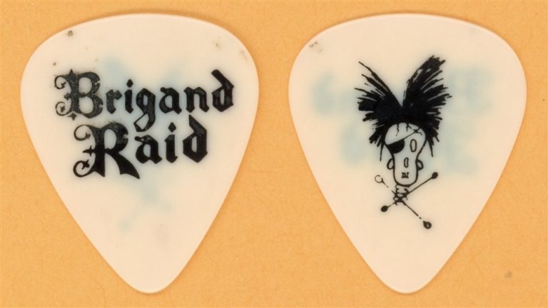 Brigand Raid Robb St. Stevens Vintage Guitar Pick - 1989 US Tour