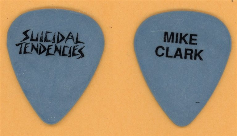 Suicidal Tendencies Mike Clarke Vintage Guitar Pick - 1994 Suicidal 4 Life Tour