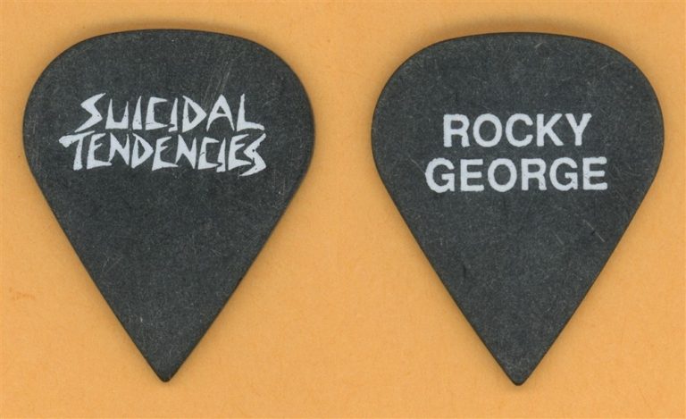 Suicidal Tendencies Rocky George Vintage Guitar Pick - 1994 Suicidal 4 Life Tour