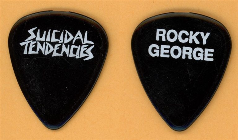 Suicidal Tendencies Rocky George Vintage Guitar Pick - 1994 Suicidal 4 Life Tour