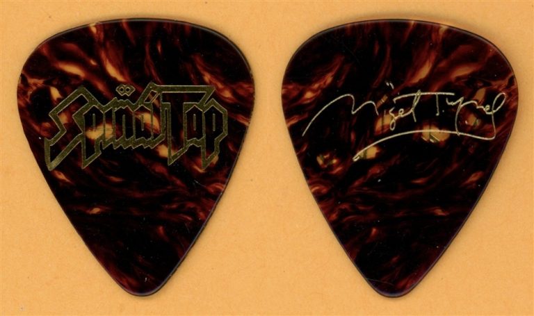 Spinal Tap Nigel Tufnel Vintage Guitar Pick - 1992 This Is Spinal Tap Tour