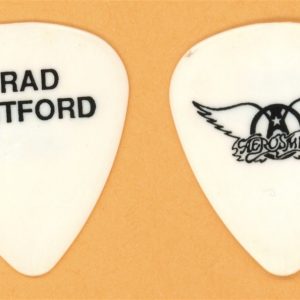 Aerosmith Brad Whitford Vintage Guitar Pick - 1989 Pump Tour