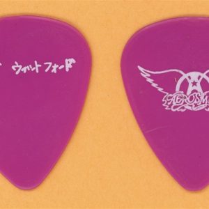 Aerosmith Brad Whitford Vintage Guitar Pick - 1989 Pump Tour