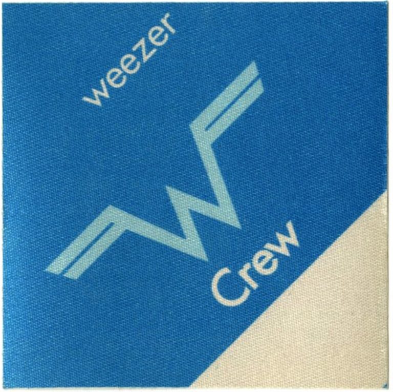 Weezer 2002 Maladroit Concert Tour Crew Backstage Pass