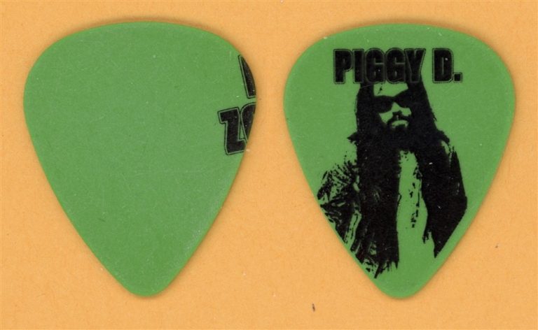 Rob Zombie Piggy D Vintage Guitar Pick - 2010 Hellbilly Deluxe 2 Tour - Misprint