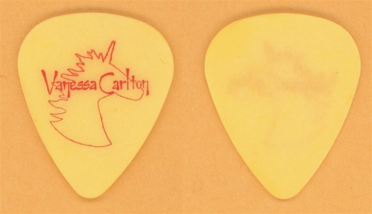 Vanessa Carlton Vintage Guitar Pick - 2004 Harmonium Tour - Misprint