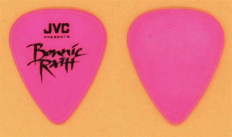 Bonnie Raitt JVC Presents Vintage Guitar Pick - 1993 Luck of the Draw Tour