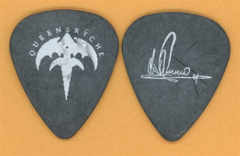 Queensryche Chris DeGarmo Vintage Guitar Pick - 1994 Promised Land Tour