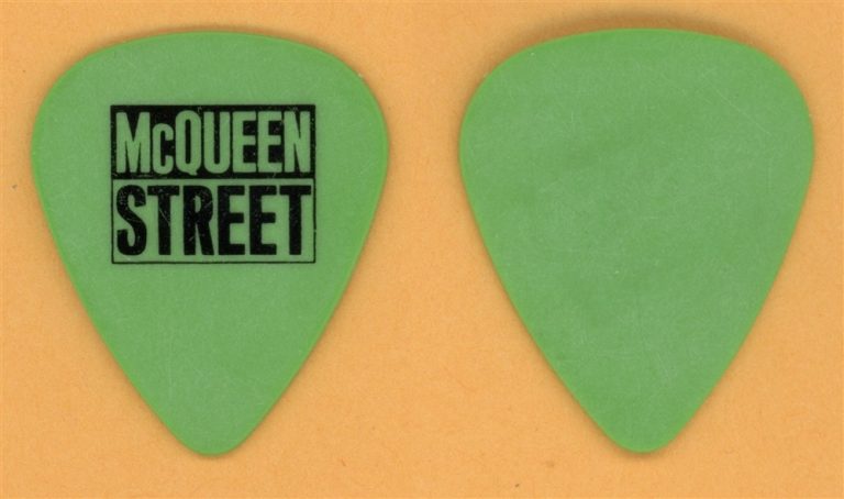 McQueen Street Derek Welsh Vintage Guitar Pick - 1991 McQueen Street Tour