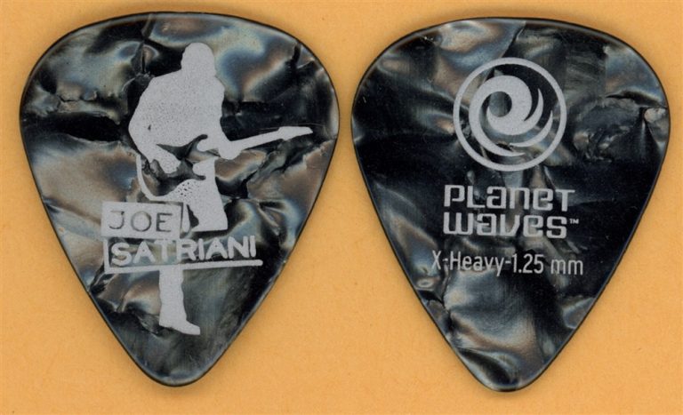 Joe Satriani Planet Waves Vintage Guitar Pick - 2011 US Tour
