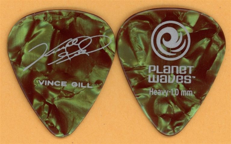 Vince Gill Planet Waves Vintage Guitar Pick - 2011 US Tour