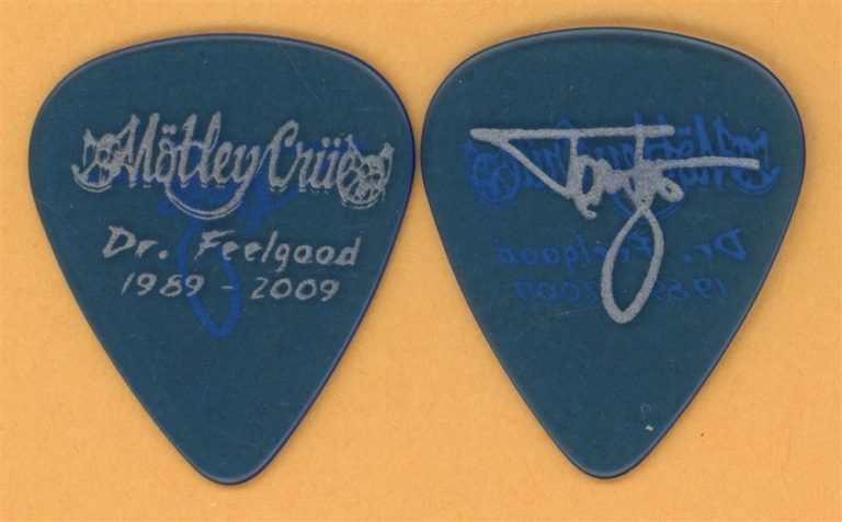 Motley Crue Tommy Lee Vintage Guitar Pick - 2009 Dr. Feelgood 20th Tour