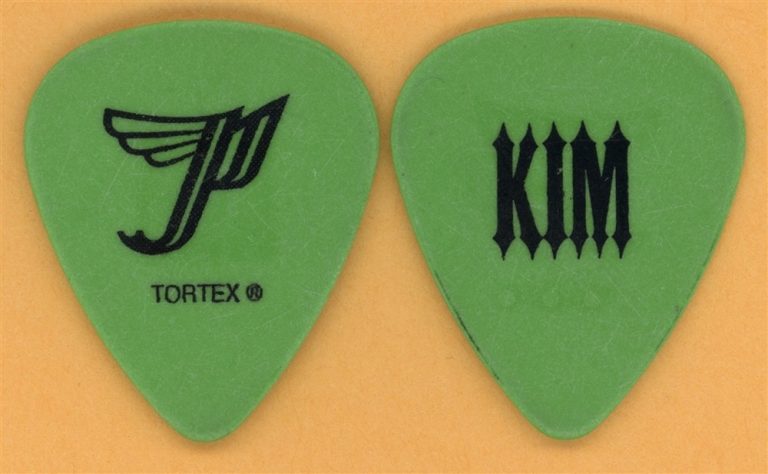The Pixies Kim Deal Vintage Guitar Pick - 2010 Doolittle Tour