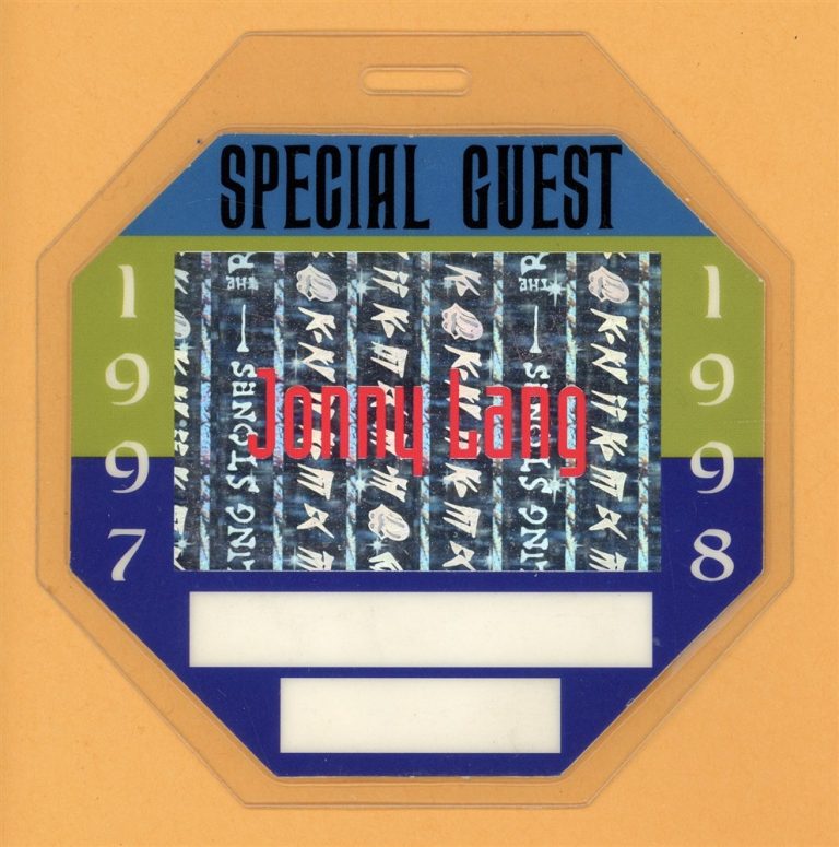 Rolling Stones 1997 Laminated Backstage Pass Bridges to Babylon Tour Jamiroquai