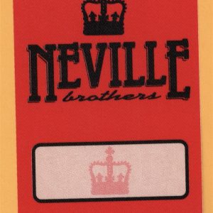 Neville Brothers 1995 Concert Tour Backstage Pass