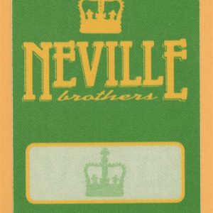 Neville Brothers 1995 Concert Tour Backstage Pass