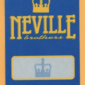 Neville Brothers 1995 Concert Tour Backstage Pass