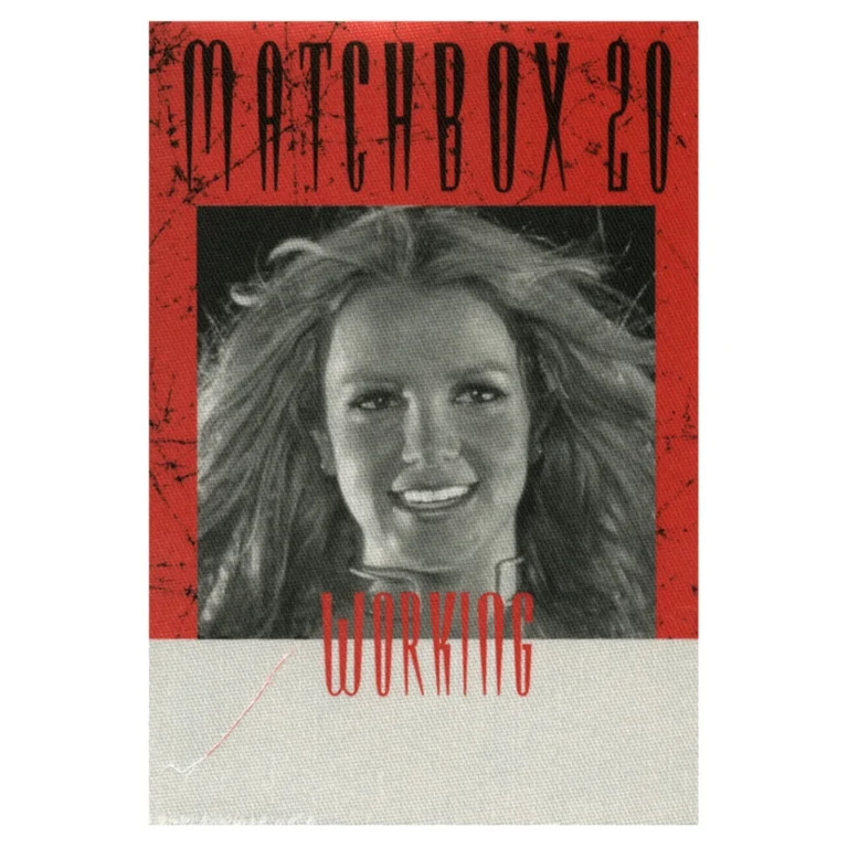 Matchbox 20 2001 Mad Season Concert Tour Backstage Pass