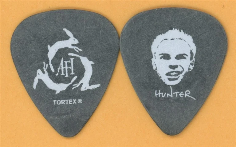 A Fire Inside Hunter Burgan AFI Guitar Pick - 2006 Decemberunderground Tour