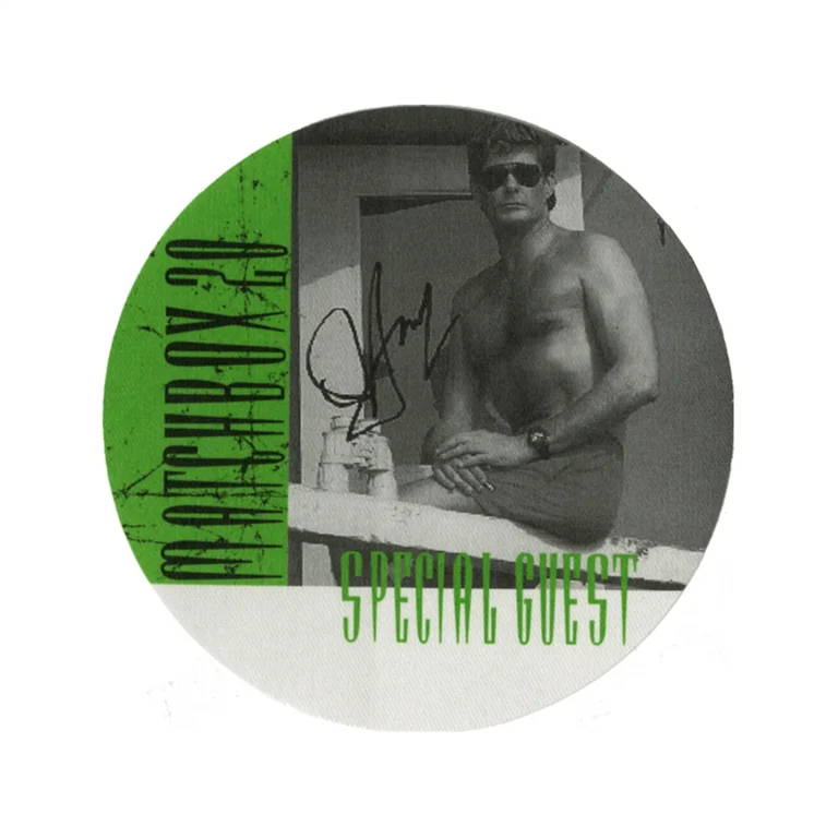 Matchbox 20 2001 Mad Season Concert Tour Special Guest Backstage Pass