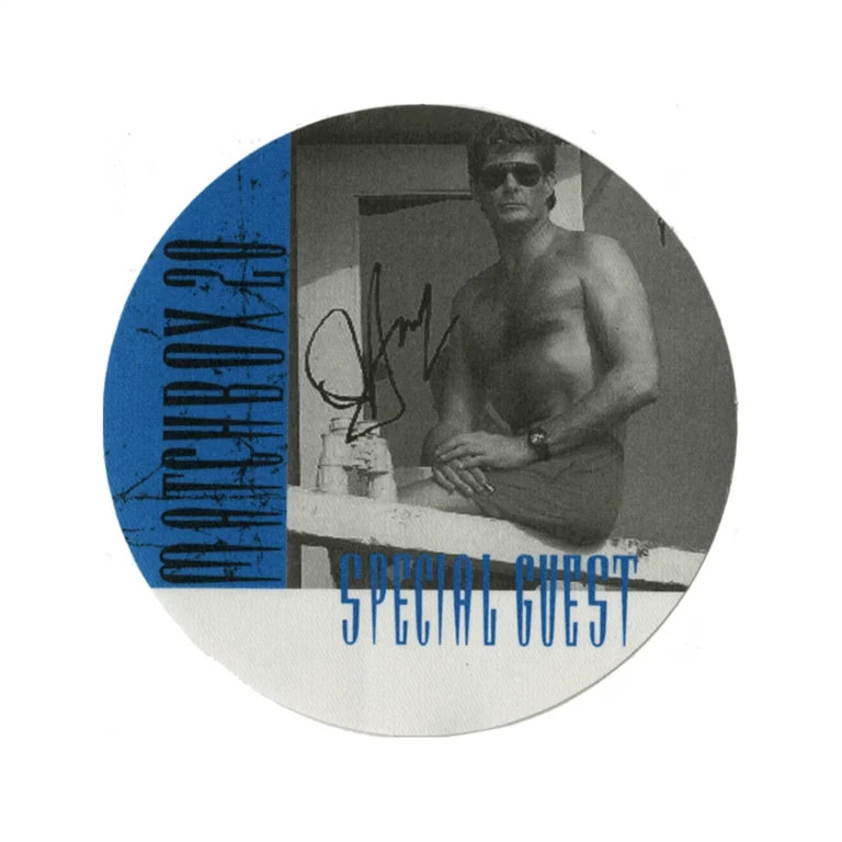 Matchbox 20 2001 Mad Season Concert Tour Special Guest Backstage Pass