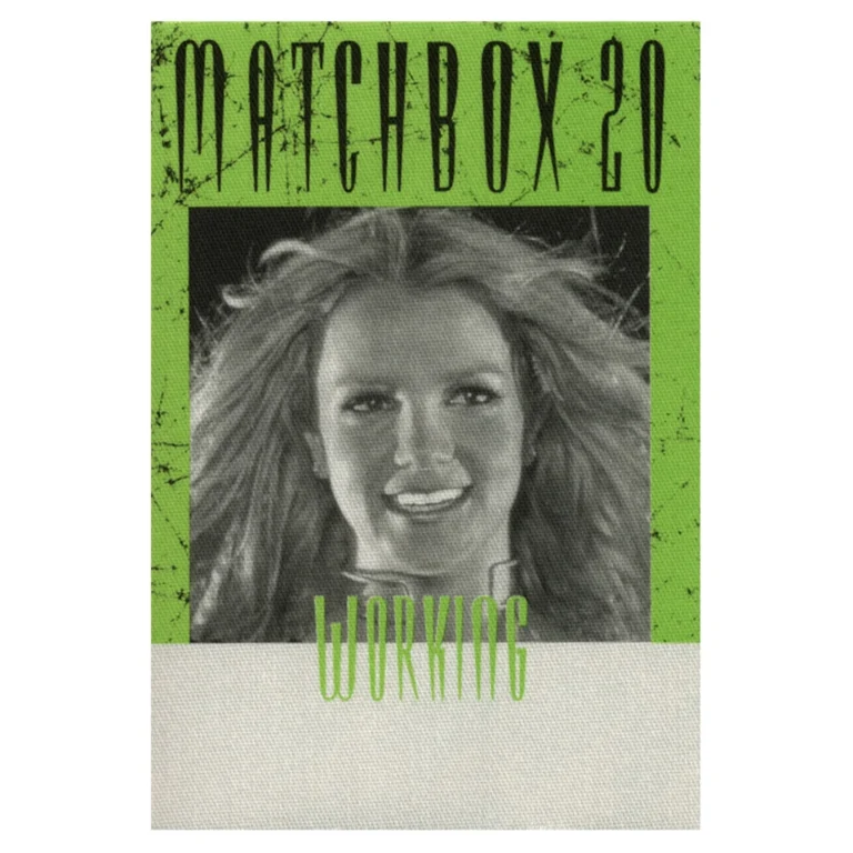 Matchbox 20 2001 Mad Season Concert Tour Working Backstage Pass