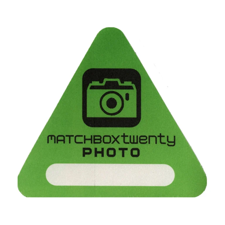 Matchbox 20 2003 More Than You Think You Are Concert Tour Backstage Pass