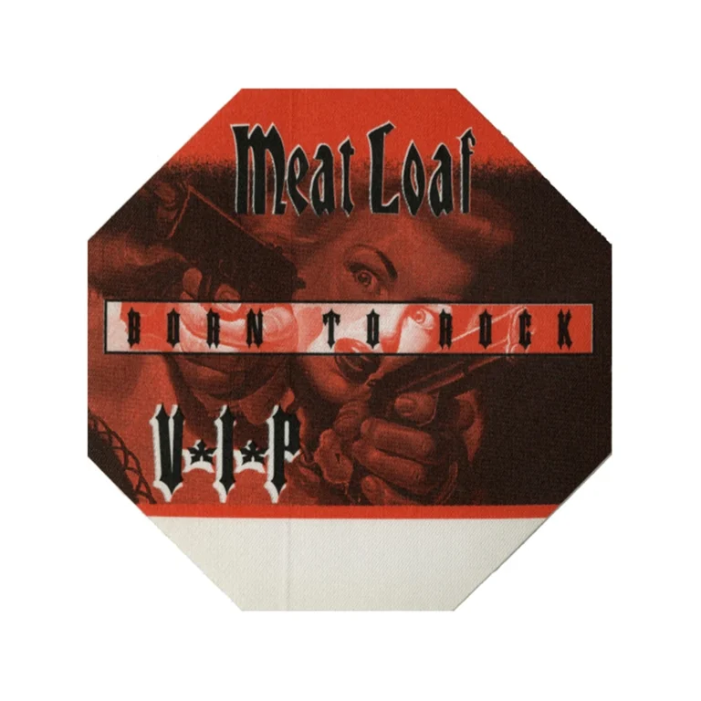 Meat Loaf 1996 Welcome to the Neighborhood Concert Tour VIP Backstage Pass