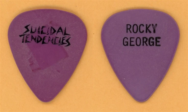 Suicidal Tendencies Rocky George Vintage Guitar Pick - 1994 Suicidal 4 Life Tour
