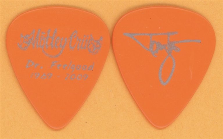 Motley Crue Tommy Lee Vintage Guitar Pick - 2009 Dr. Feelgood 20th Tour
