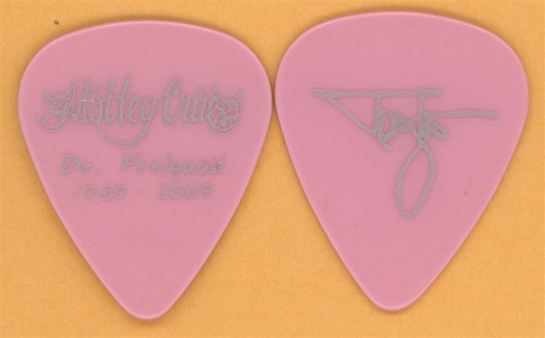 Motley Crue Tommy Lee Vintage Guitar Pick - 2009 Dr. Feelgood 20th Tour