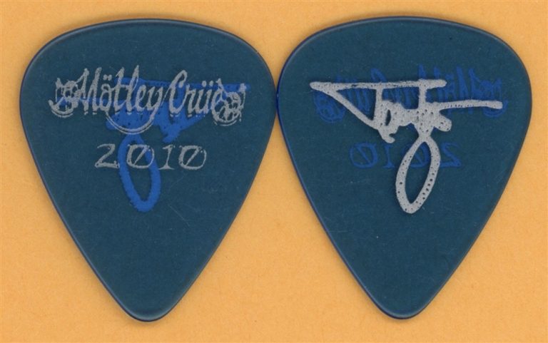 Motley Crue Tommy Lee Vintage Guitar Pick - 2010 Dr. Feelgood 20th Tour