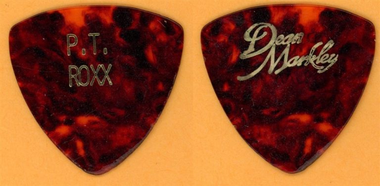 Pat Travers Band P.T. Roxx Vintage Tour Guitar Pick