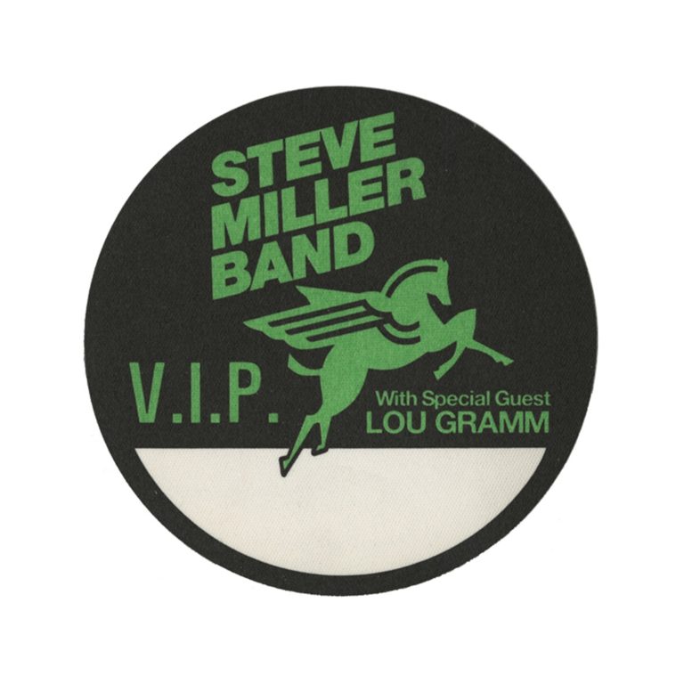 Steve Miller 2004 Concert Tour VIP Backstage Pass