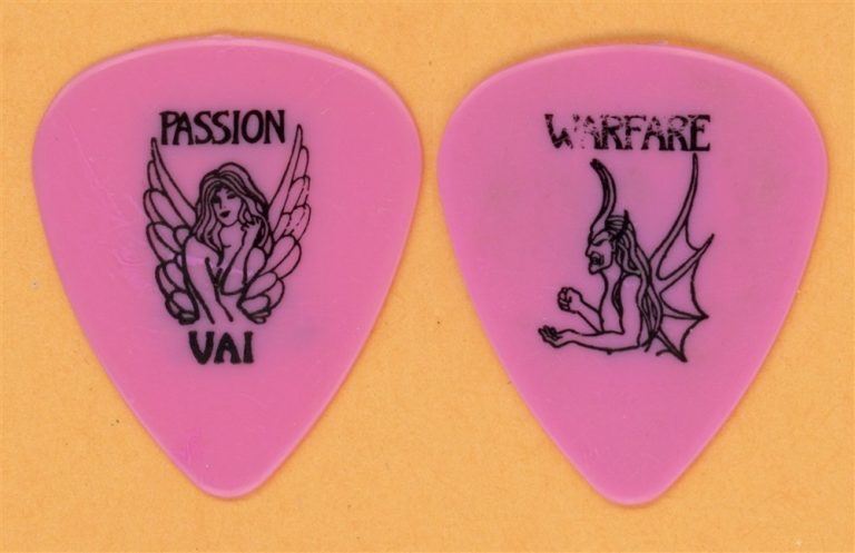 Steve Vai Vintage Guitar Pick - 1990 Passion and Warfare Tour