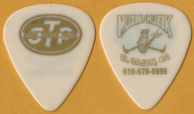 Stone Temple Pilots Dean DeLeo Vintage Guitar Pick - 1993 Core Tour