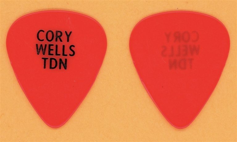 Three Dog Night Cory Wells Vintage Guitar Pick - 1988 US Tour
