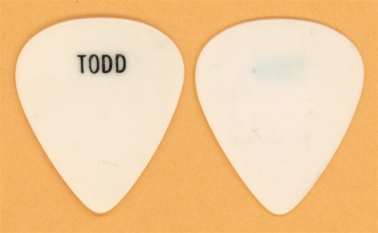 Todd Rundgren of Utopia Authentic Vintage Guitar Pick - 1974 Tour