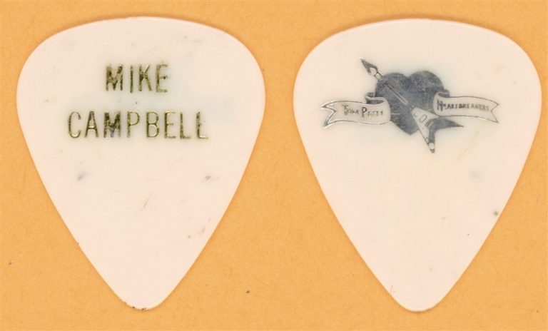 Tom Petty & The Heartbreakers Mike Campbell Vintage Guitar Pick - 1991 Tour