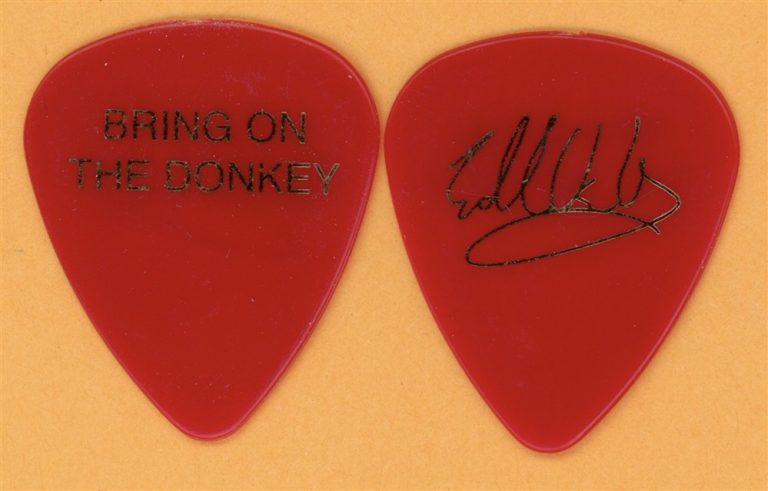Van Halen EVH Bring On the Donkey Vintage Guitar Pick - 2004 Reunion Tour