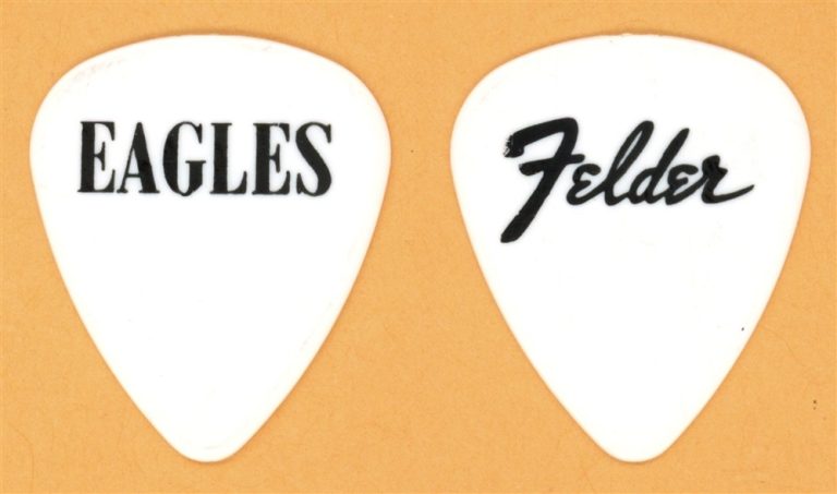 Eagles Don Felder Vintage Guitar Pick - 1994 Hell Freezes Over Tour
