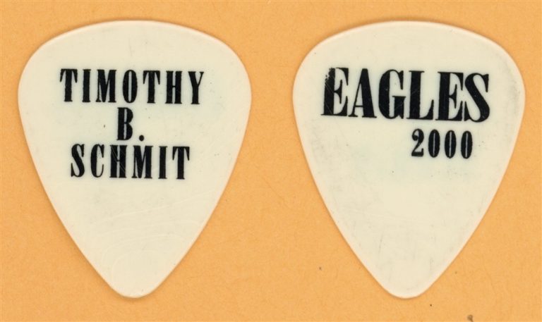 Eagles Timothy B. Schmit Vintage Guitar Pick - 2000 Millenium Tour