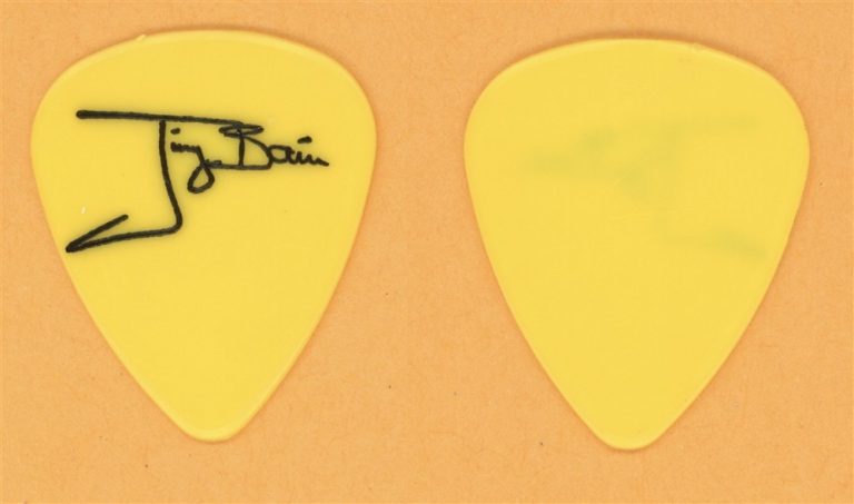 DIO Jimmy Bain Vintage Guitar Pick - 1987 Dream Evil Tour