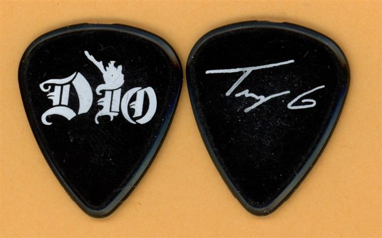 Dio Tracy G Vintage Guitar Pick - 1996 Angry Machines Tour