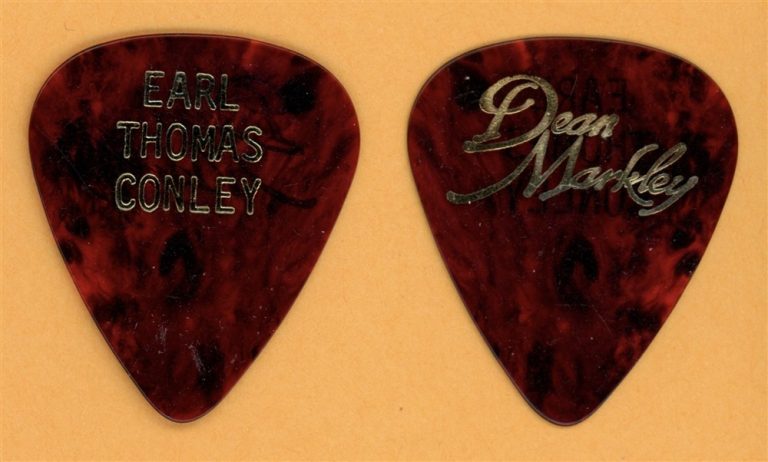 Earl Thomas Conley ETC Vintage Tour Guitar Pick