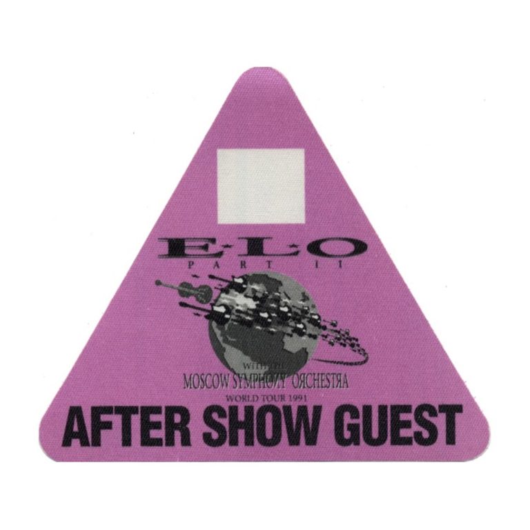 Dio 2004 Master of the Moon Concert Tour After Show Backstage Pass