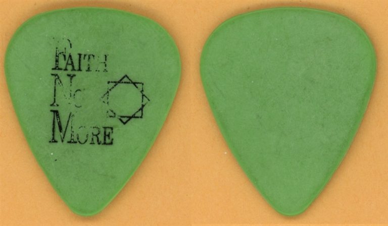 Faith No More Roddy Bottum Vintage Guitar Pick - Stage Used