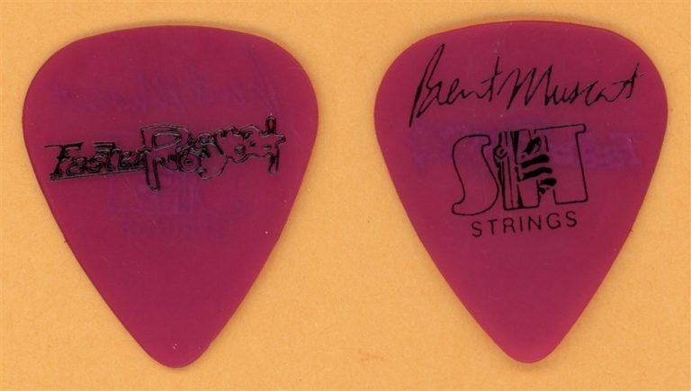 Faster Pussycat Brent Muscat Vintage Guitar Pick - 1992 Whipped! Tour