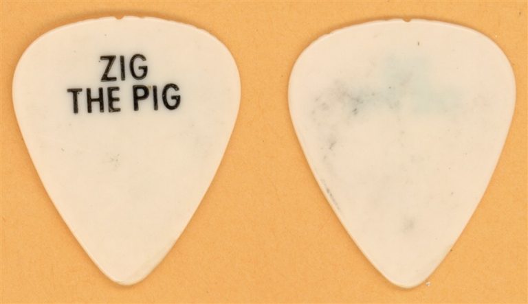 Four In Legion Zig The Pig Vintage Tour Guitar Pick